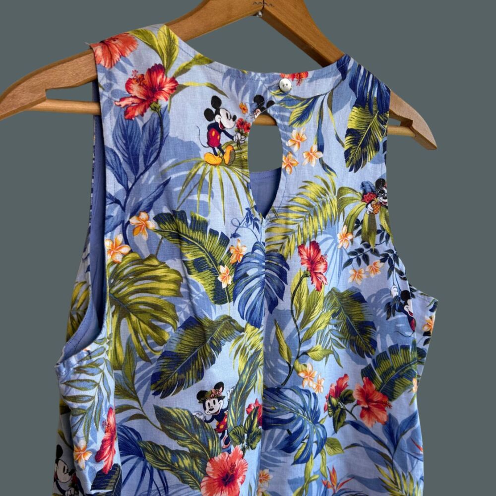 Disney X Tommy Bahama Jungle Jubilee Linen Shift Dress - Picture 7 of 8